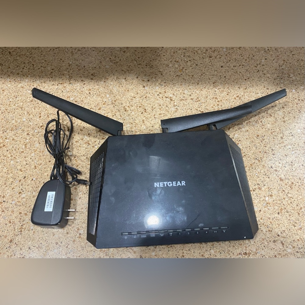 NetGear Nighthawk R7450 AC2600 Gigabit Wireless Smart WIFI Router Pre Owned
